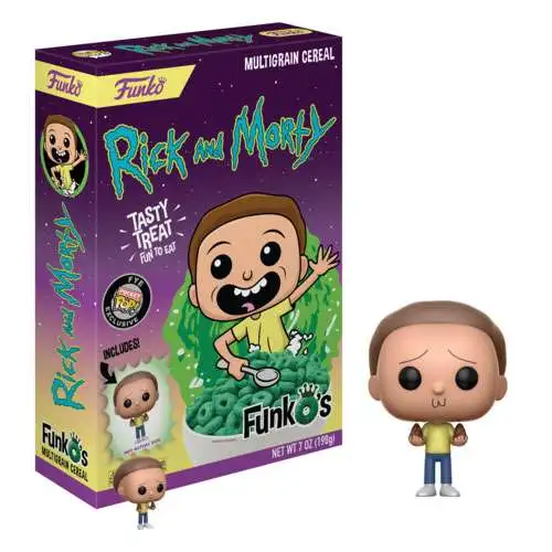 FunkO's Rick & Morty Exclusive 7 Ounce Breakfast Cereal [Morty]