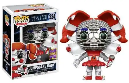 Funko Five Nights at Freddys Sister Location POP Games Jumpscare Baby  Exclusive Vinyl Figure 224 Damaged Package - ToyWiz