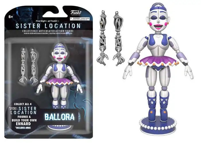 Funko Five Nights at Freddys Sister Location Ballora Action Figure Build  Ennard Part - ToyWiz