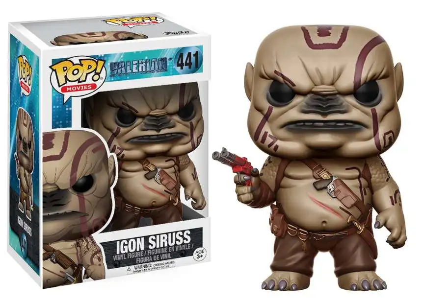 Funko Valerian POP! Movies Igon Siruss Vinyl Figure #441