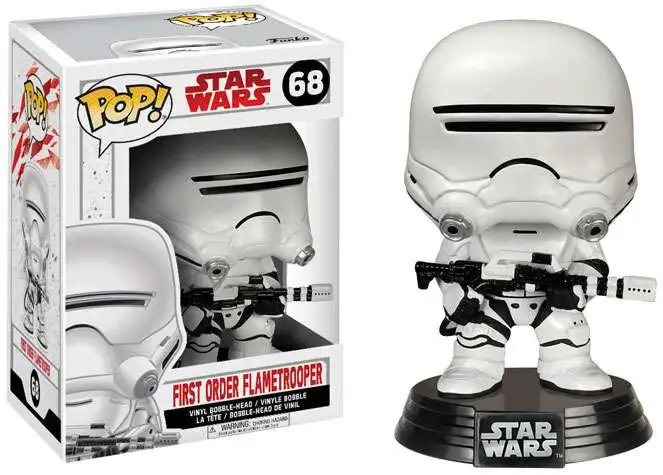 Includes POP Protector #67 First Order Snowtrooper Funko POP Star Wars 