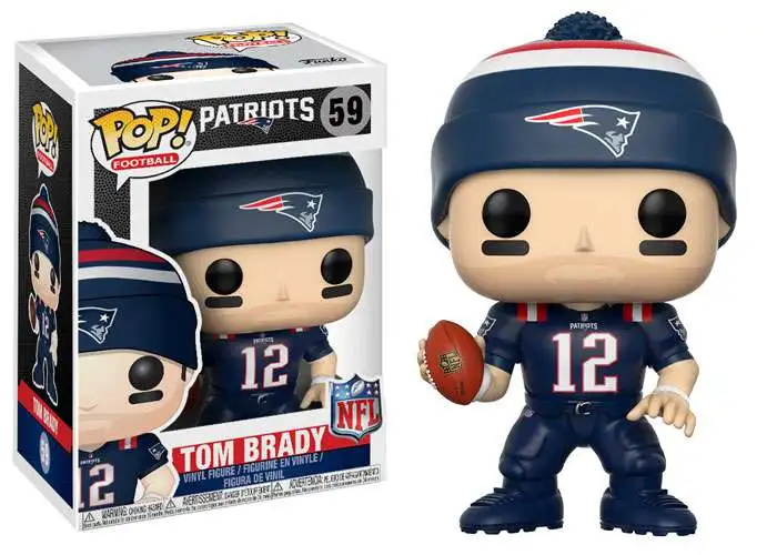 Funko NFL New England Patriots POP! Football Tom Brady Vinyl Figure #59  [Color Rush]