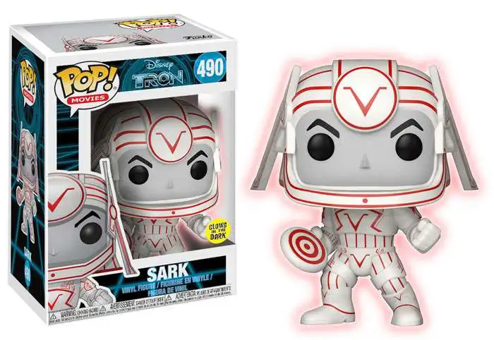 Funko Tron POP! Movies Sark Vinyl Figure #490 [Glow in the Dark Regular Version, Damaged Package]