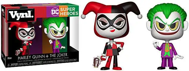Funko DC Super Heroes Vynl. Harley Quinn & The Joker Vinyl Figure 2-Pack
