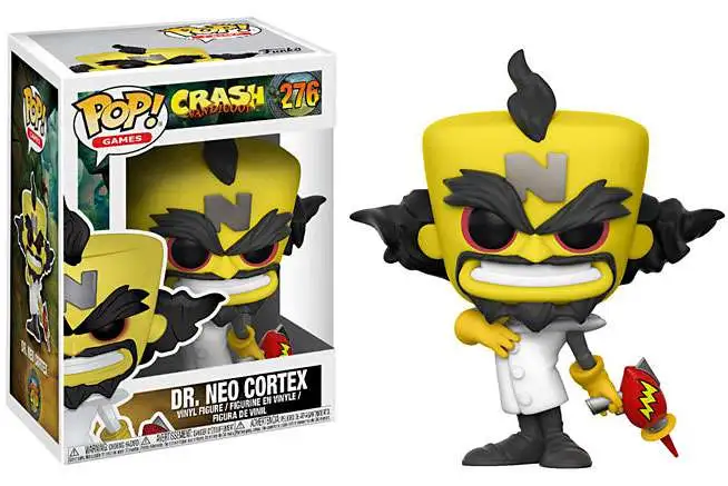 Funko Crash Bandicoot POP! Games Dr. Neo Cortex Vinyl Figure #276