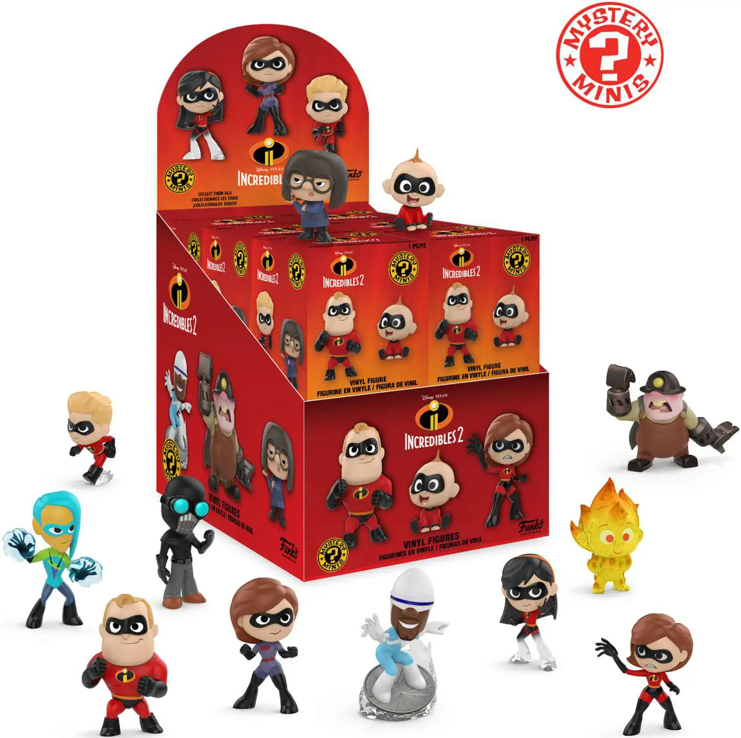 Funko Disney / Pixar Mystery Minis Incredibles 2 Mystery Box [12 Packs]