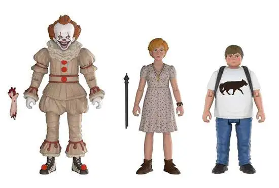 It 2017 3-Pack Ben Pennywise Beverly Collectible, Funko 30011 Action Figure 