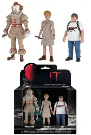 Funko IT Movie 2017 Pennywise, Beverly Ben 3.75 Action Figure 3-Pack ...