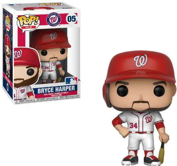 Funko Washington Nationals POP! MLB Bryce Harper Vinyl Figure #05 [Damaged Package]
