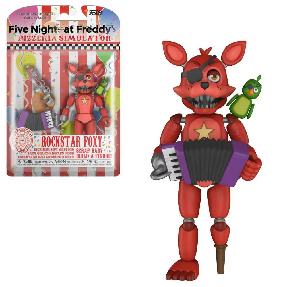 FNAF 6 PCs Five Nights at Freddy's Doll Toy Freddy Foxy Chica