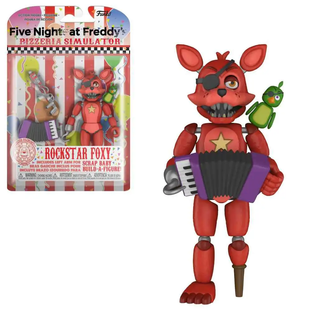 Five Nights At Freddys Foxy Freddy Animatronic Chica Funko