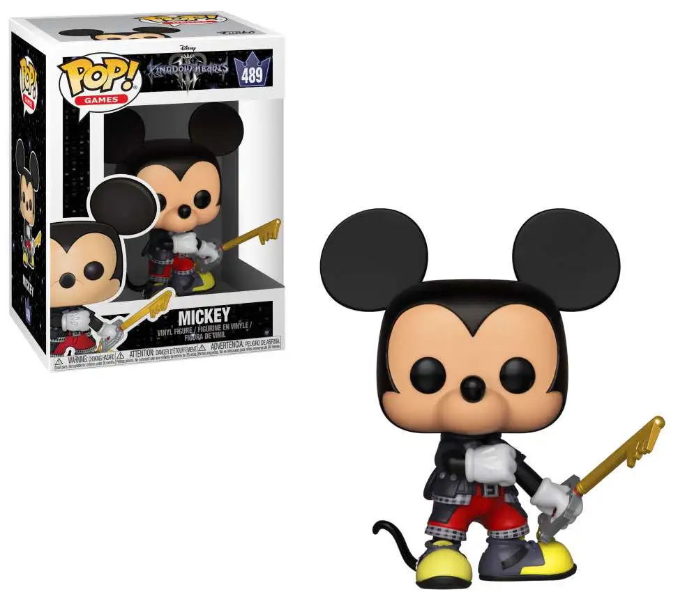 Mickey Mouse Kingdom Hearts POP Disney #261 Vinyl Figur Funko 