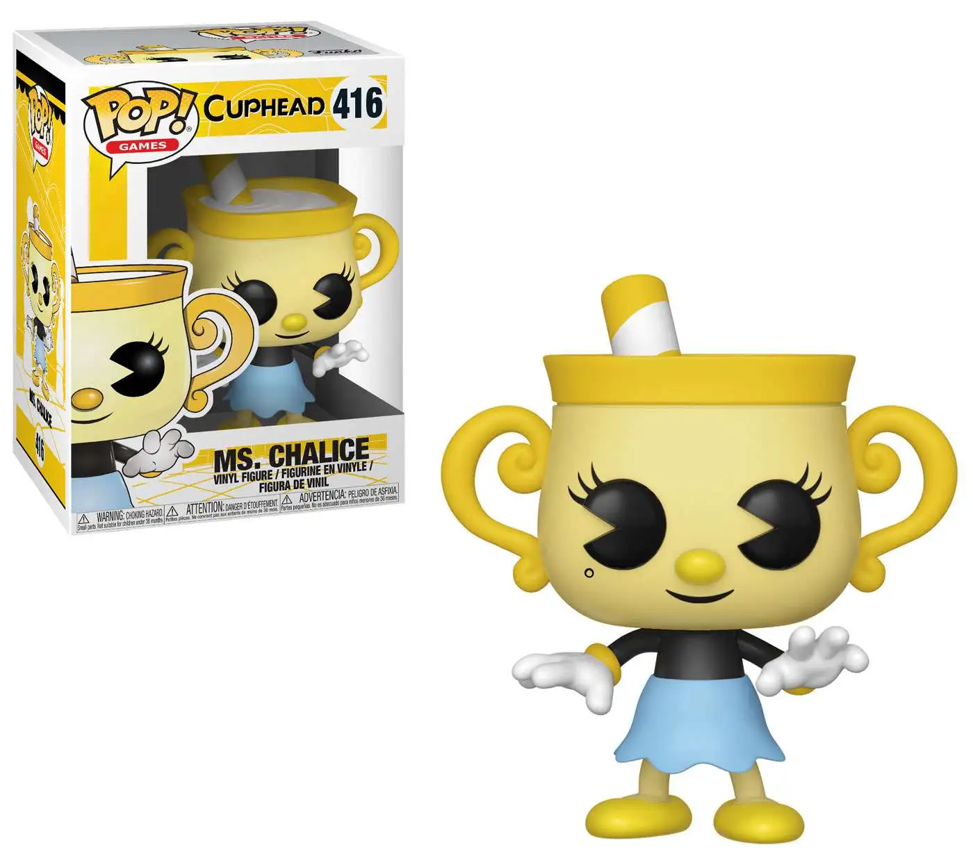 Pop! Games: Cuphead - Aeroplane Ms. Chalice