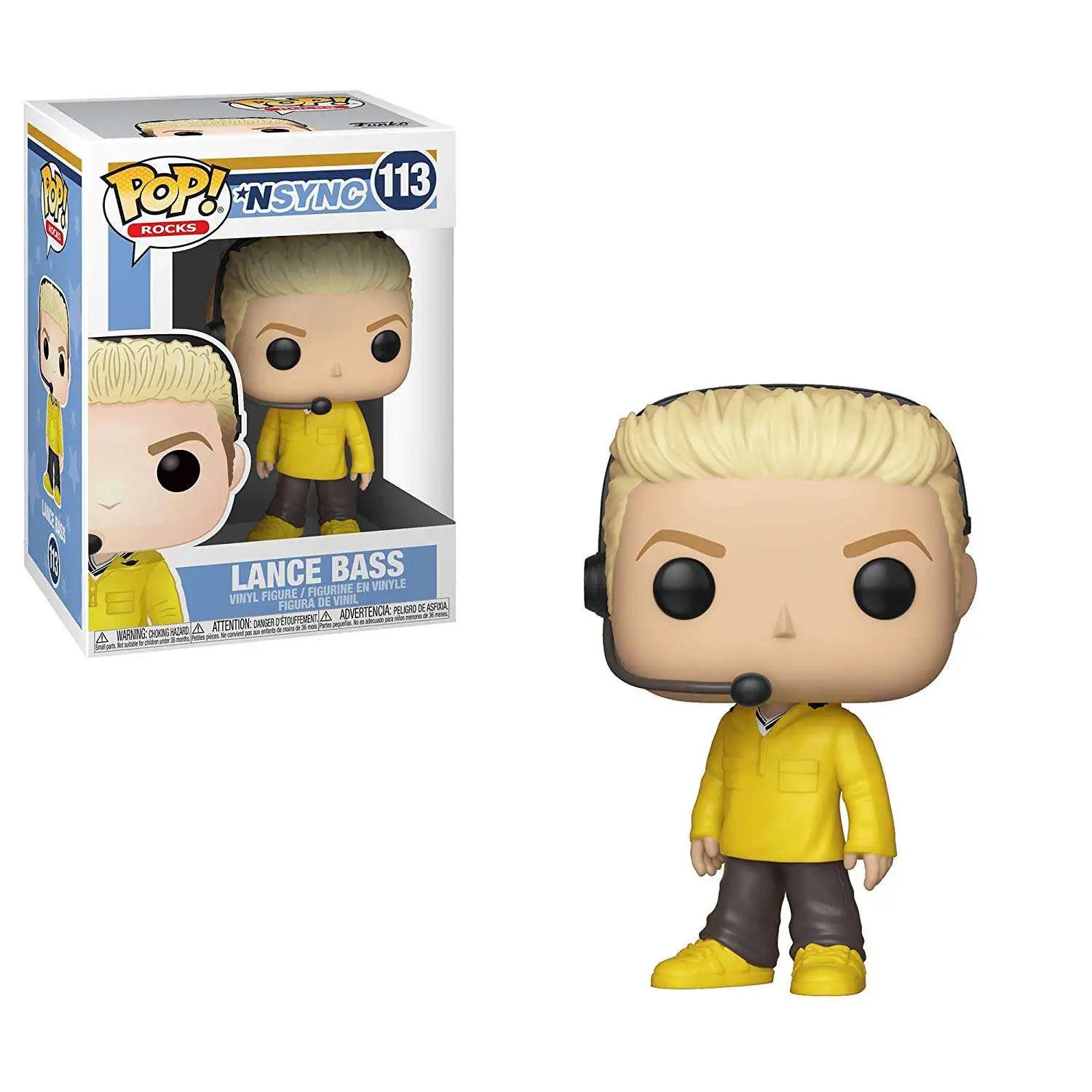 Funko NSYNC POP! Rocks Lance Bass Vinyl Figure #113