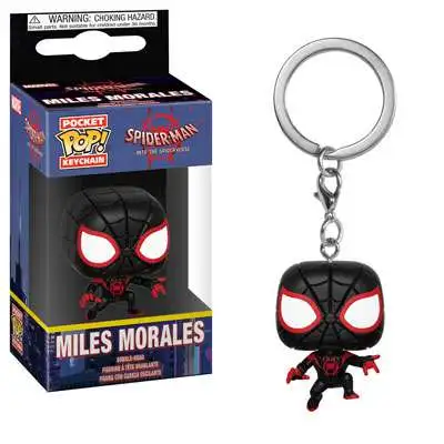 Miles Morales Funko Pocket Pop Keychain Spider-Man into the Spider-Verse 