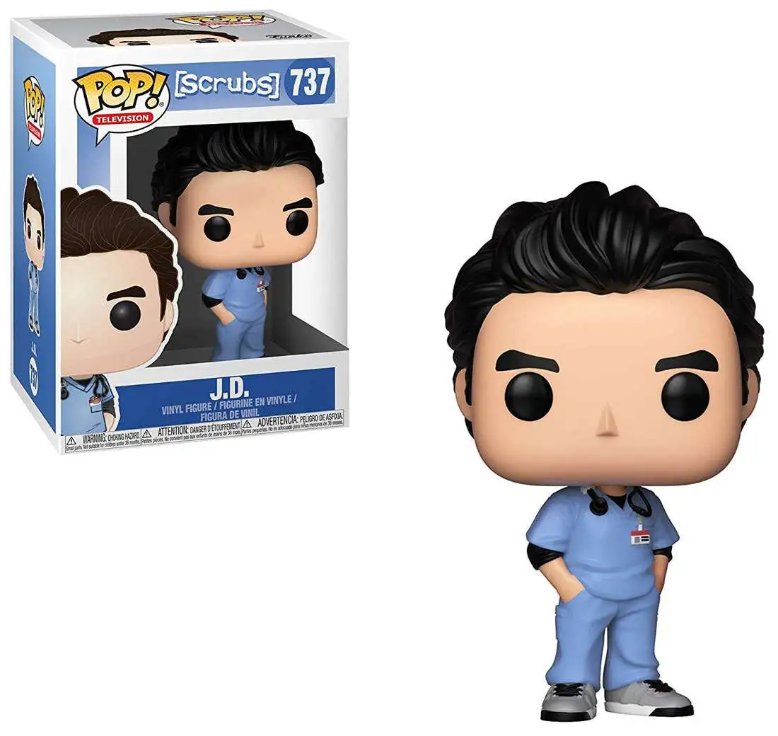 Funko Scrubs POP! Television J.D. Vinyl Figure #737 [Damaged Package]
