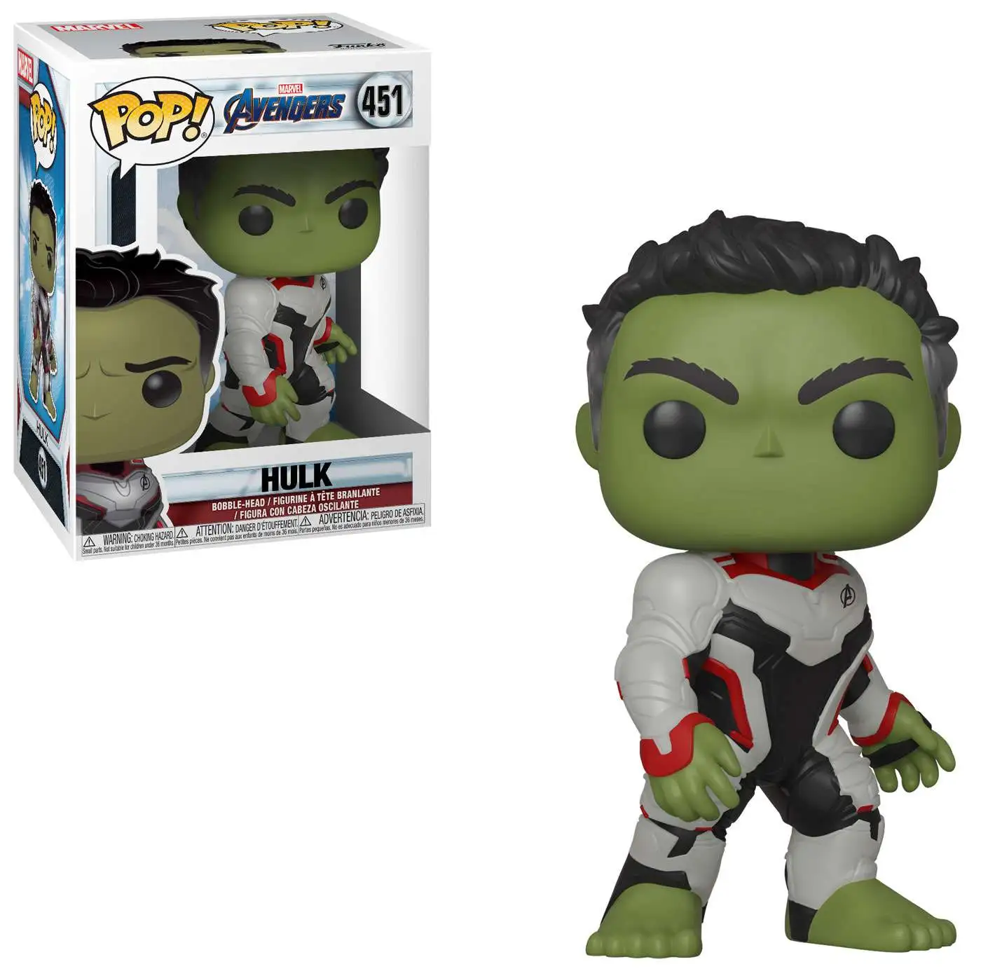 Funko Pop Marvel Avengers Endgame 478 Hulk 6 Inches for sale online 