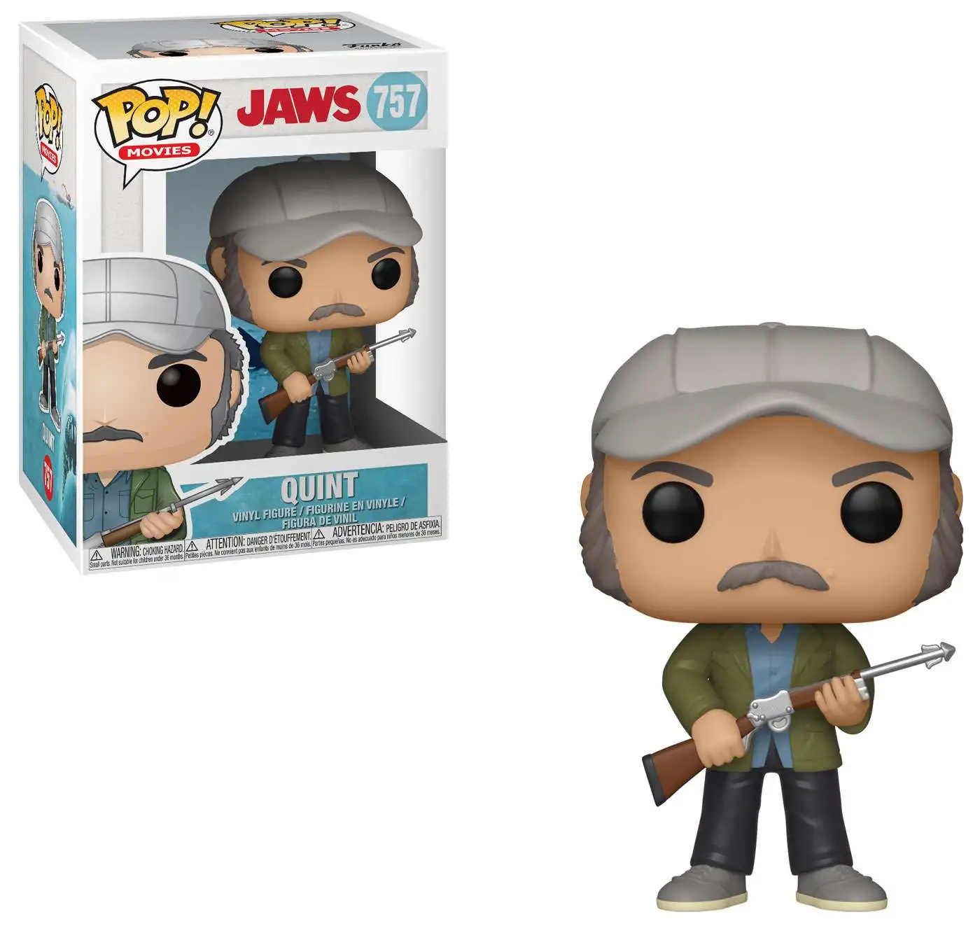 Funko Jaws POP! Movies Quint Vinyl Figure #757