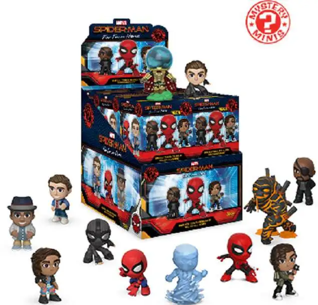 Funko Marvel Spider-Man Far From Home Mystery Minis Far From Home Mystery Box [12 Packs]