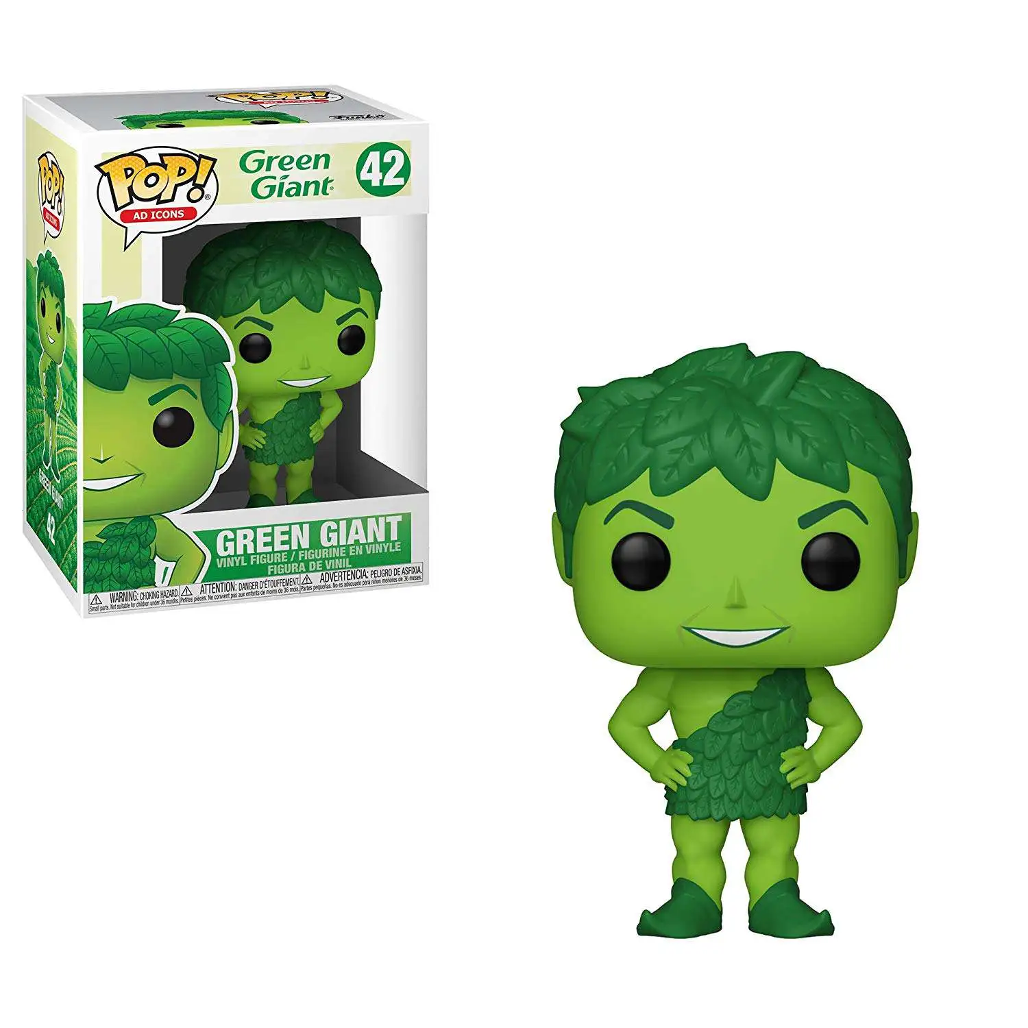Funko Green Giant POP Ad Icons Green Giant Vinyl Figure 42 Damaged
