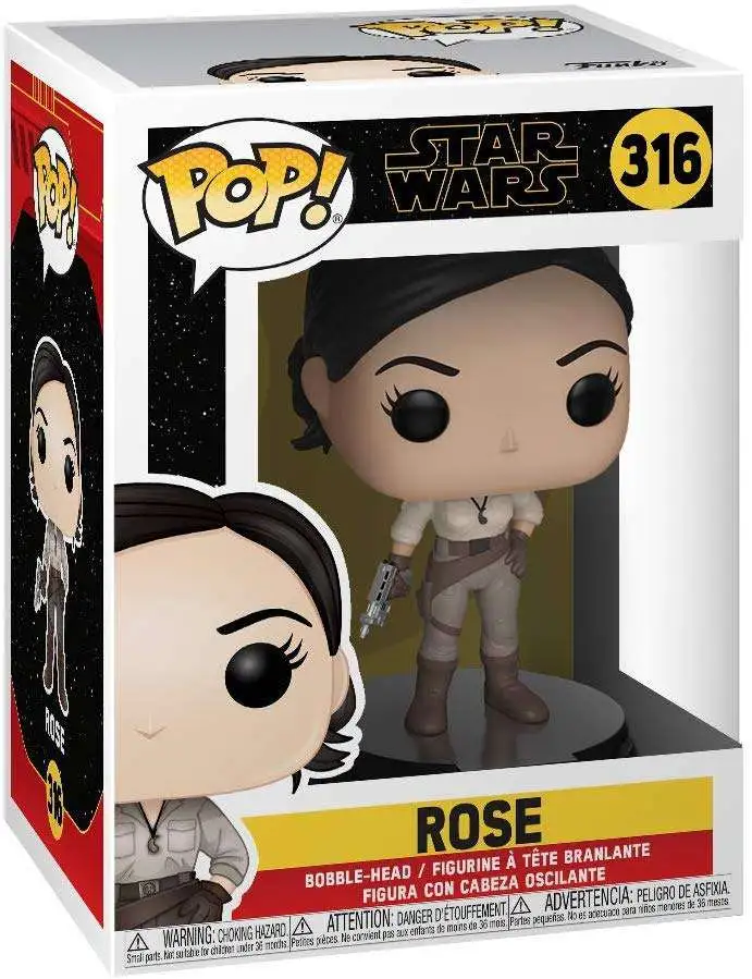 Funko The Rise of Skywalker POP! Star Wars Rose Vinyl Figure #316 [Damaged Package]