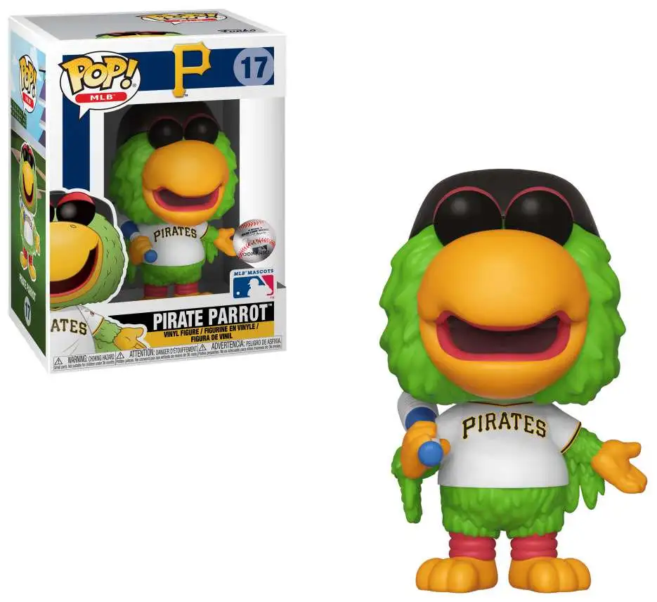 Funko MLB Pittsburgh Pirates POP MLB Mascots Pirate Parrot Vinyl Figure 17  Mascot, Damaged Package - ToyWiz