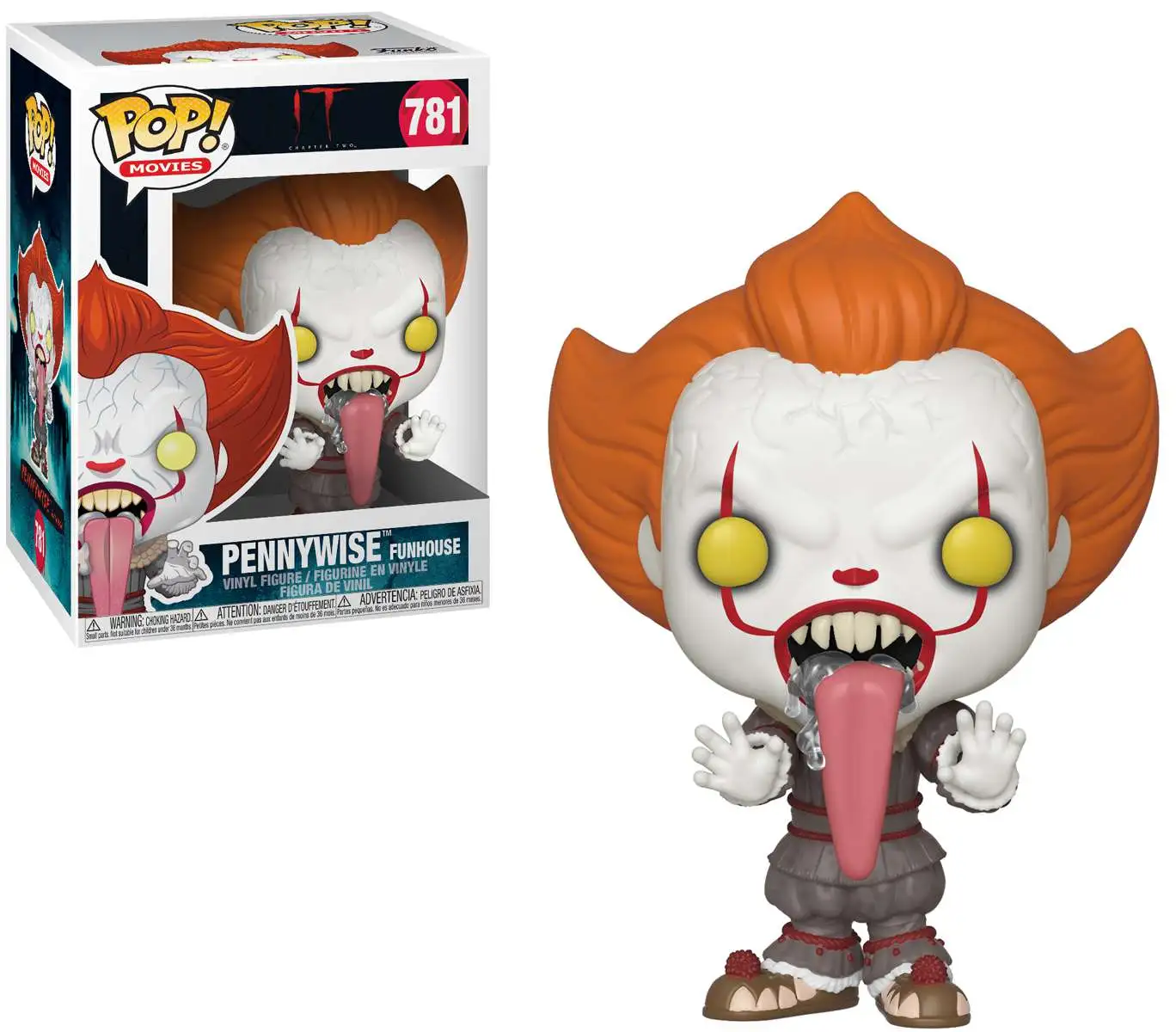 Funko It Chapter 2 Pop Vinyl Figure Pennywise Funhouse 781 in Stock for sale online 
