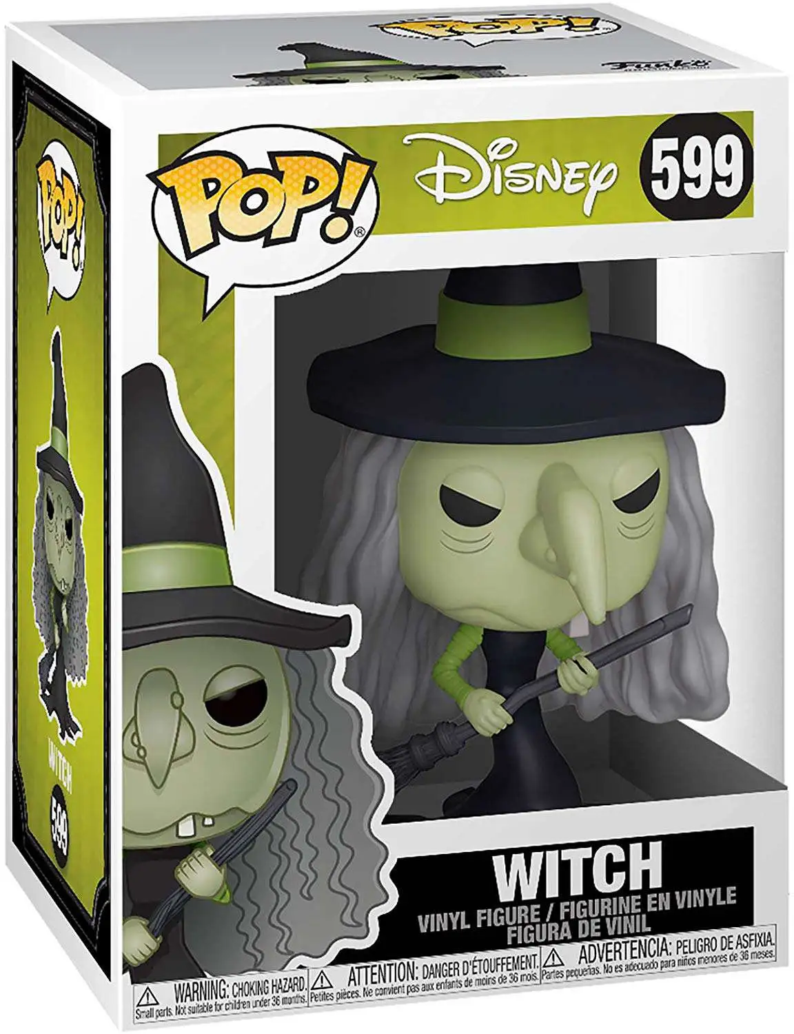 Funko Nightmare Before Christmas POP! Disney Witch Vinyl Figure #599 [Damaged Package]