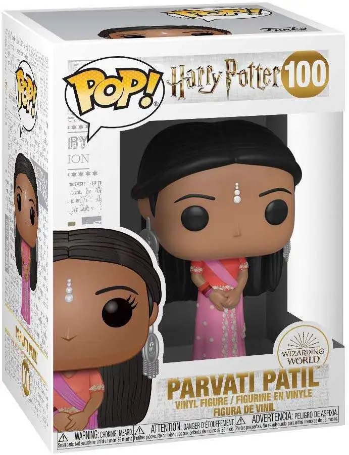 Funko POP Harry Potter: Yule Ball Parvati Patel NEW!! 100 
