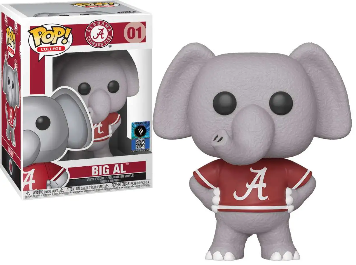 Funko Alabama POP! College Big Al Vinyl Figure #01 [Home Red A Jersey]