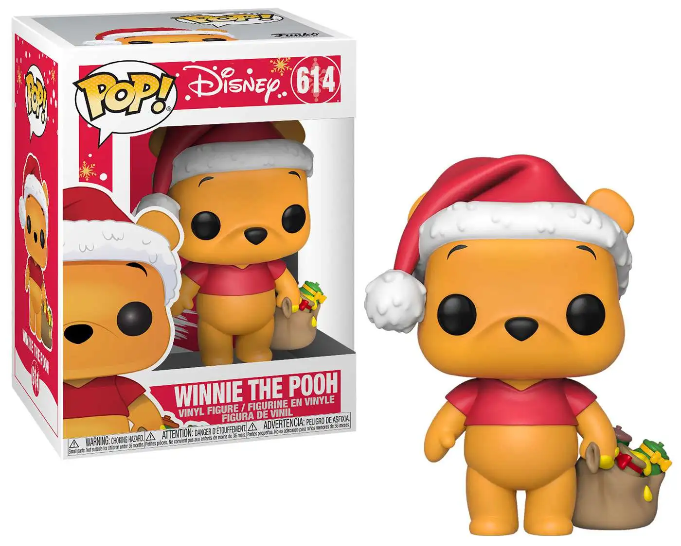 Funko Disney POP Disney Winnie the Pooh Vinyl Figure 614 Holiday
