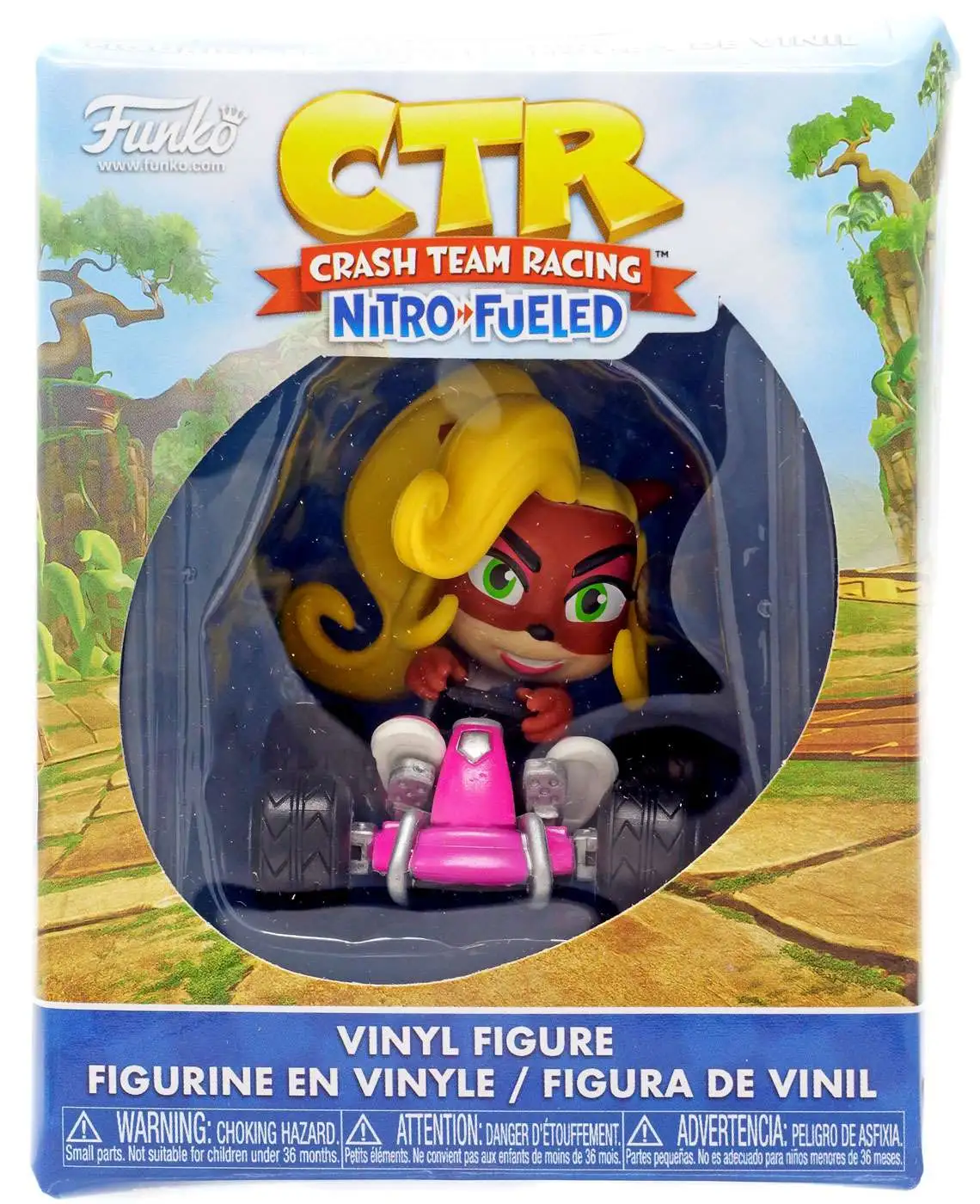 Crash Bandicoot Funko Vinyl Figure Crash Team Racing Racing Nitro Fueled Coco 