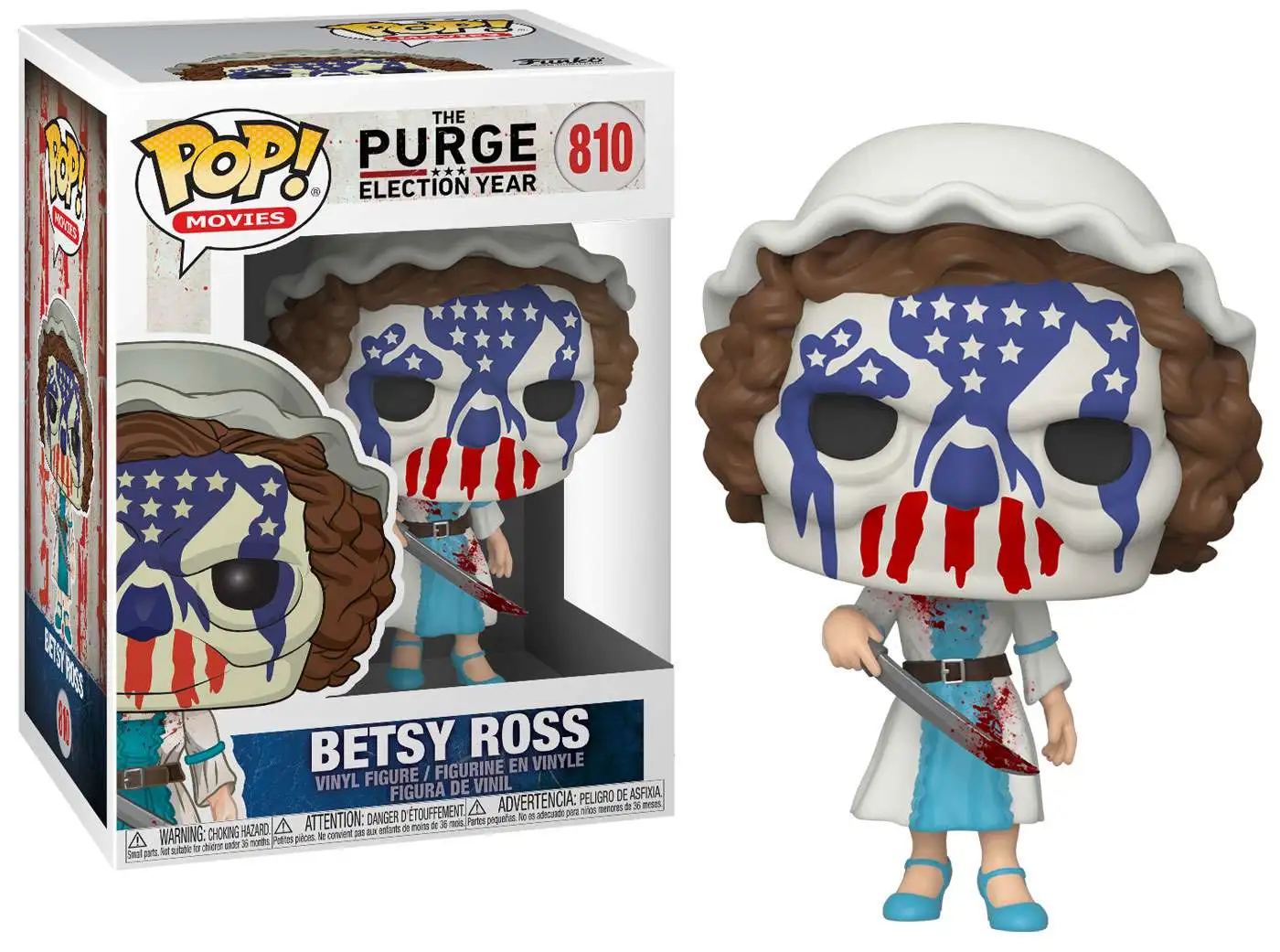 Funko The Purge Election Year POP Movies Betsy Ross Vinyl Figure