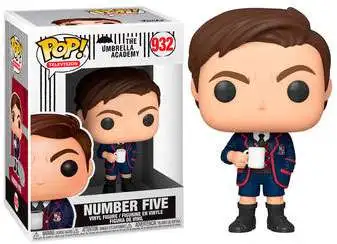 Funko Umbrella Academy POP! Television Number Five Vinyl Figure #932 [Regular Version, No Mask, Damaged Package]