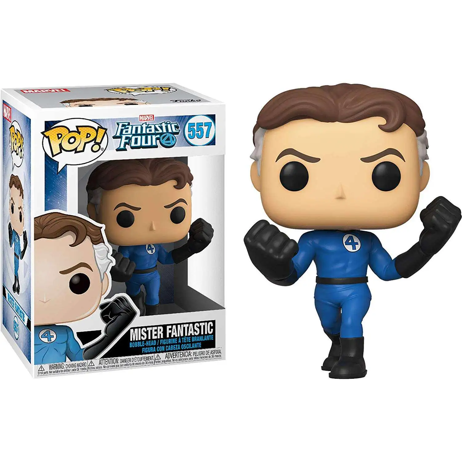 Funko Fantastic Four POP! Marvel Mister Fantastic Vinyl Bobble Head #557