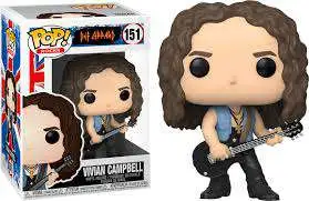 Funko Def Leppard POP! Rocks Vivian Campbell Vinyl Figure #151 [Damaged Package]