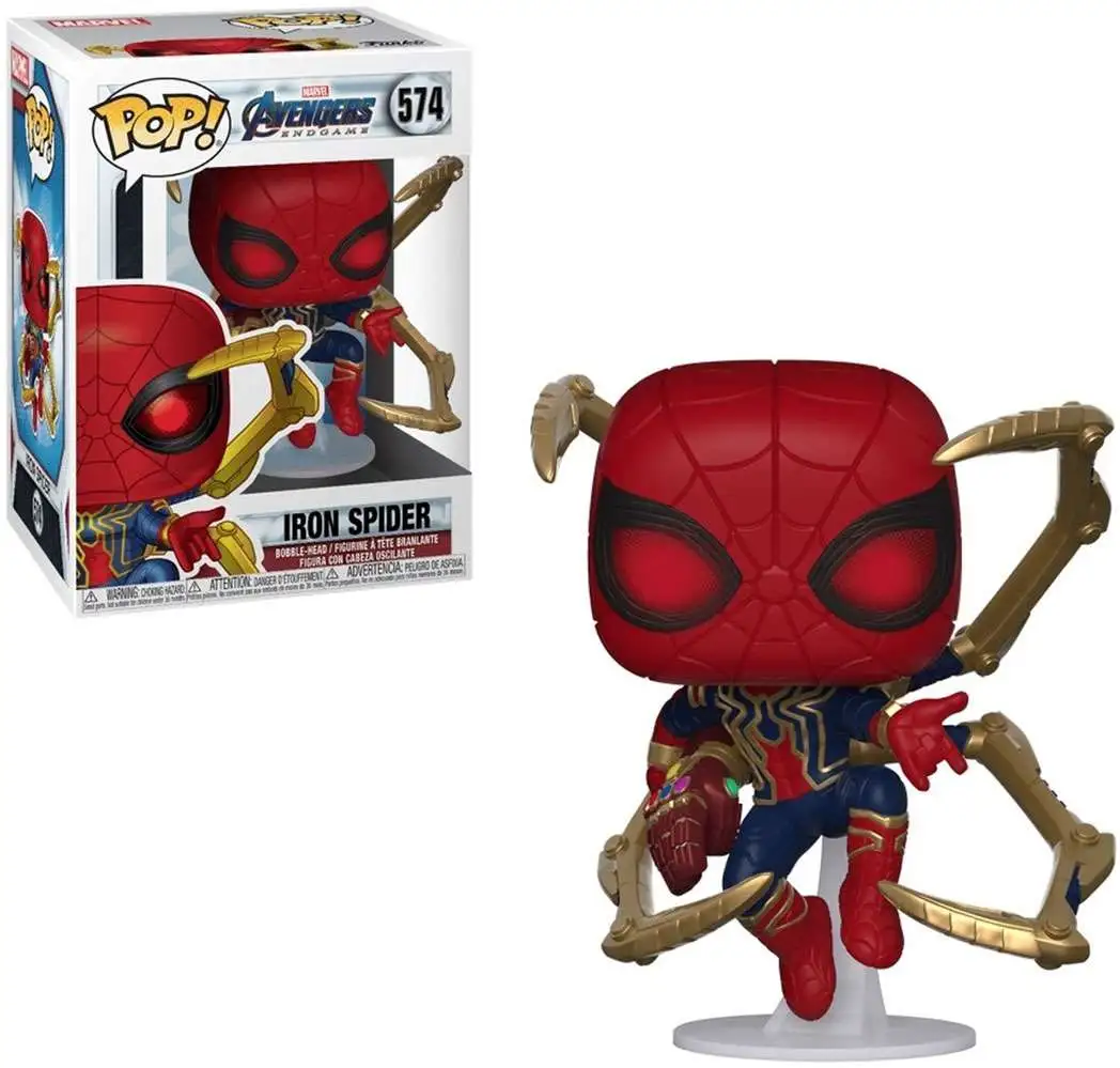 Funko Pop!Marvel Avengers Infinity War Iron Spider #574 Vinyl Action Figure Toys 