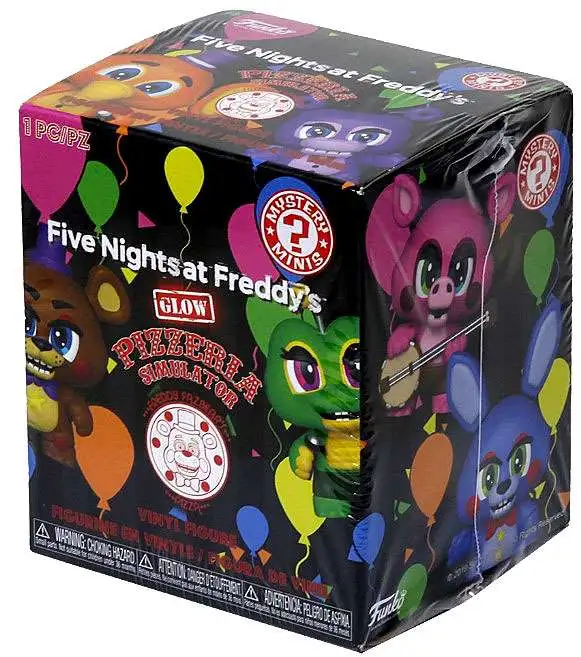 Funko Mystery Minis Figure - Five Nights at Freddy's Pizza Sim S2 - GLOW  FUNTIME CHICA (2.5 inch)