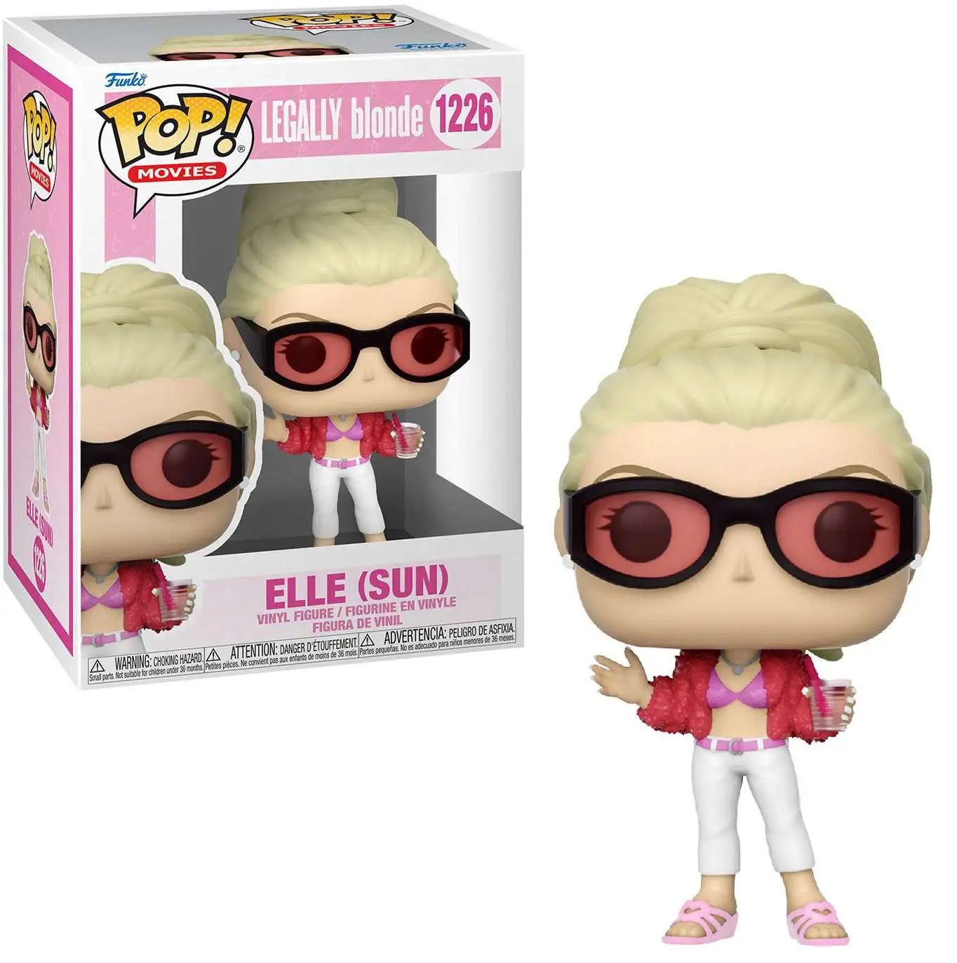 Funko Legally Blonde POP! Movies Elle in the Sun Vinyl Figure #1226