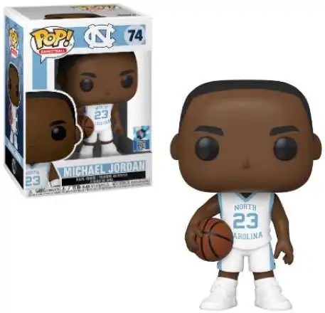 Funko University of North Carolina POP! Basketball Michael Jordan Vinyl Figure #74 [White Uniform, Damaged Package]