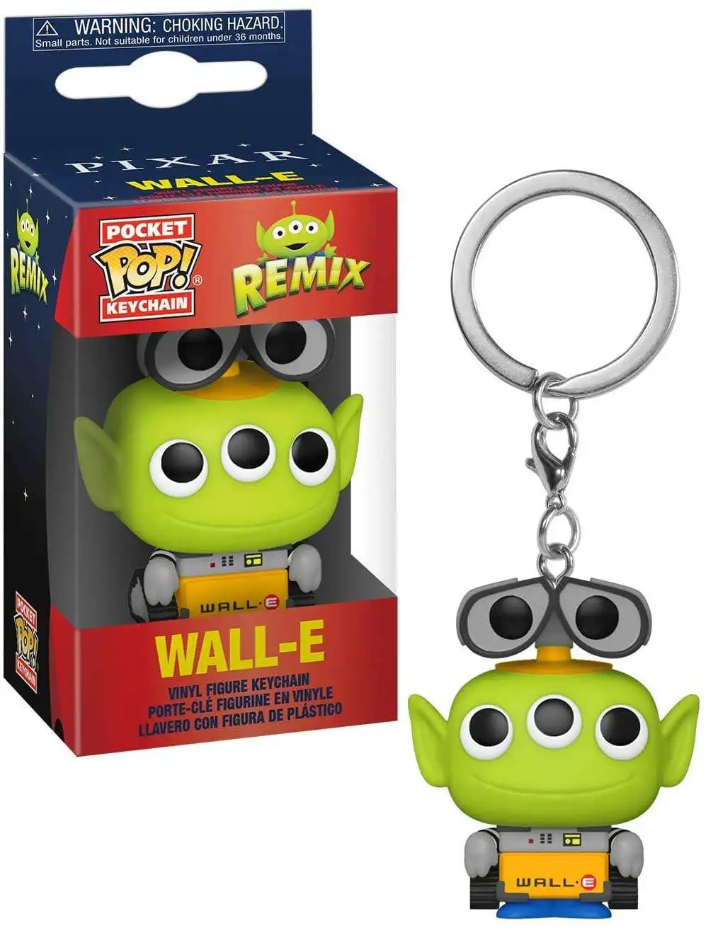 Funko Disney / Pixar Alien Remix Pocket POP! Keychain Wall-E Keychain