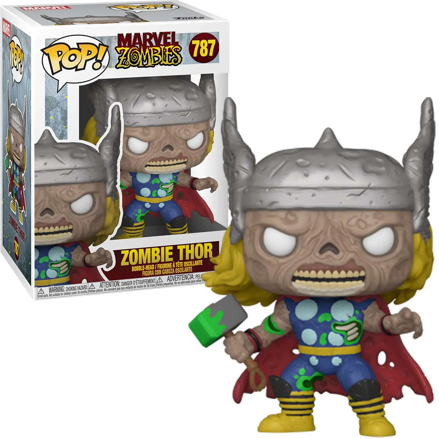 Funko Marvel Zombies POP! Marvel Zombie Thor Vinyl Figure #787