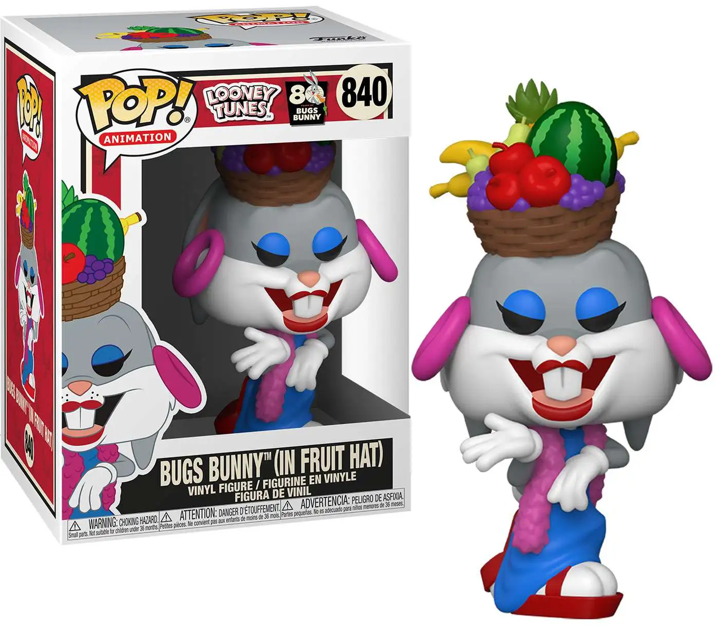 Funko Bugs 80th POP! Animation Salsa Bugs Bunny Vinyl Figure [Damaged Package]