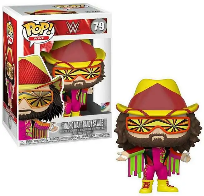 Funko WWE Wrestling NWSS POP! WWE Macho Man Randy Savage Vinyl Figure #79 [Damaged Package]