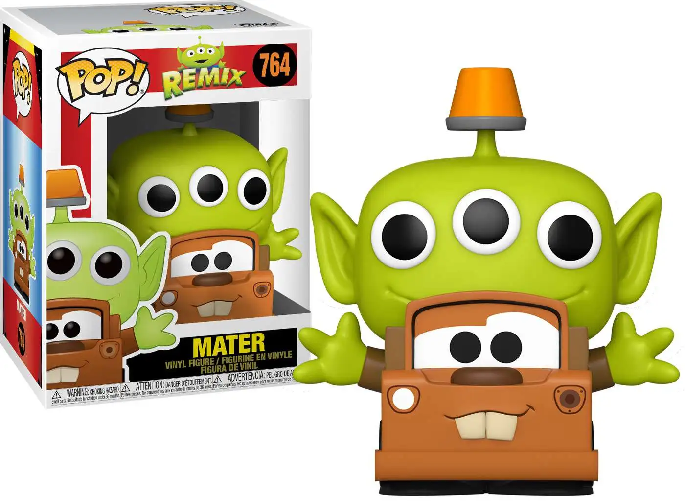 Funko Pop Pixar 25th Alien Remix Joy Specialty Series #768 W/ Protectorfor sale online 