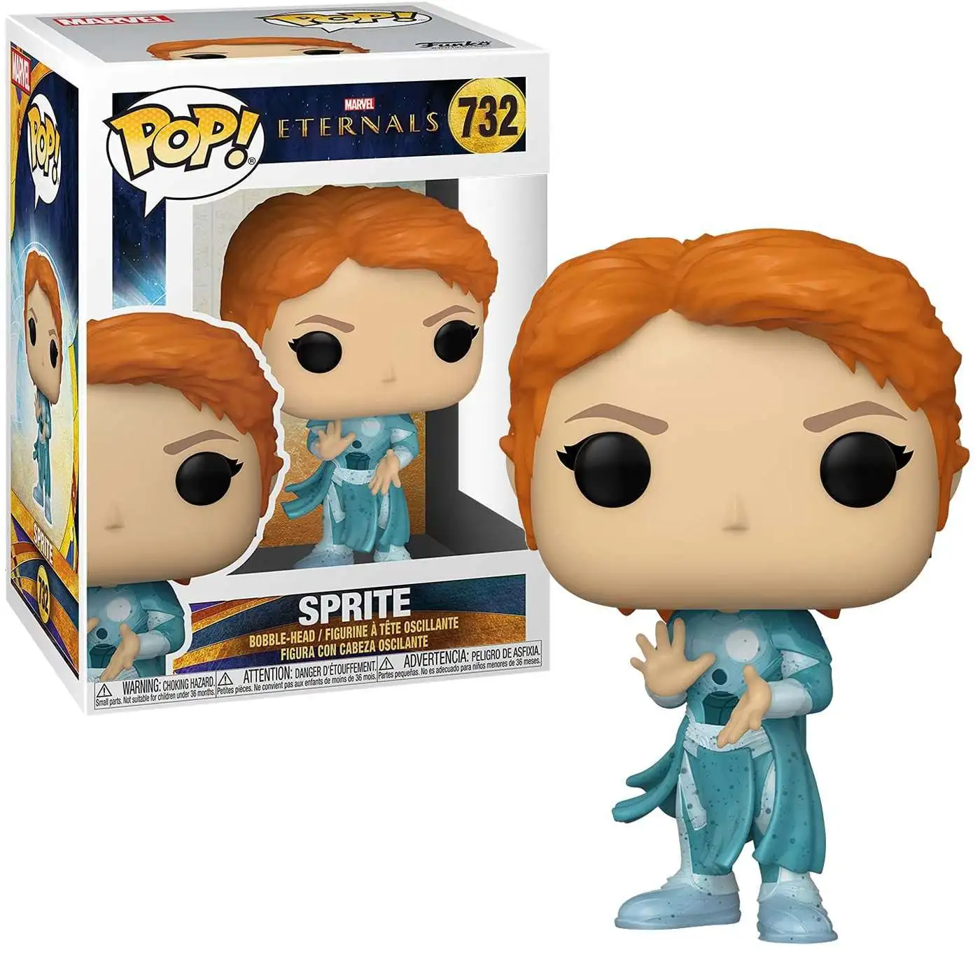Funko The Eternals POP! Marvel Sprite Vinyl Figure #732 [Damaged Package]