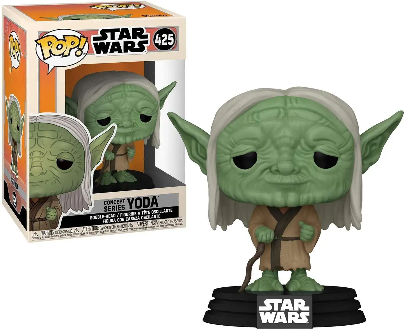 Yoda Pop Vinyl Bobble Heads--Star Wars 