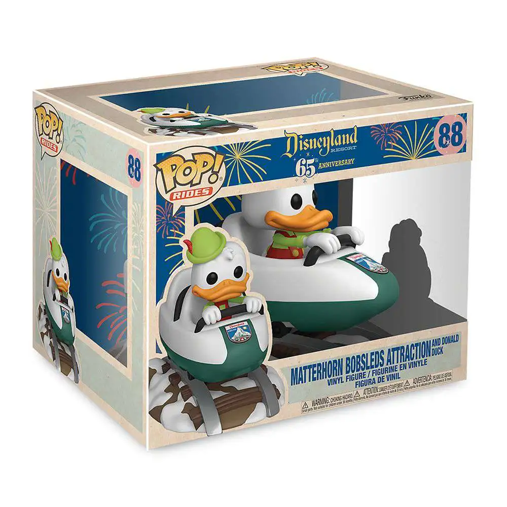 Funko Disney 65th 812 Matterhorn Bobsleds Mickey Mouse Pop for sale online 