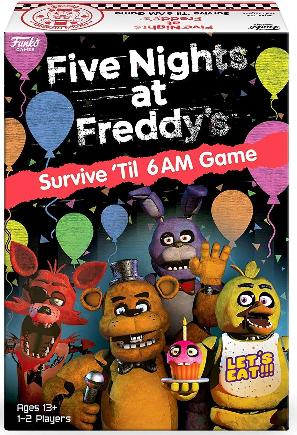  Funko Five Nights at Freddy's - Survive 'Til 6AM Game, 2  players : Everything Else