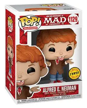 Funko MAD TV POP! Television Alfred E. Neuman Vinyl Figure #1129 [Tongue Sticking Out, Chase Version]